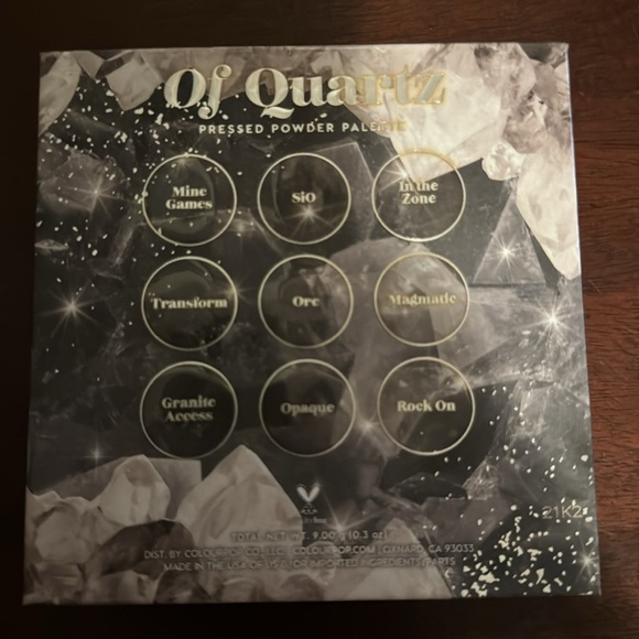 Colourpop Of Quartz Eyeshadow Pressed Powder Palette New - Picture 7 of 7